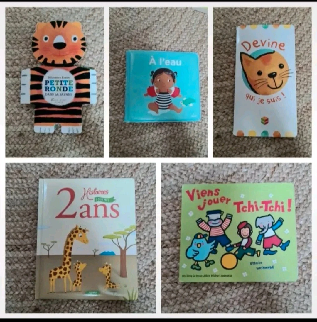 Lot livres & livre audio anniversaire enfant 0 à 2 ans